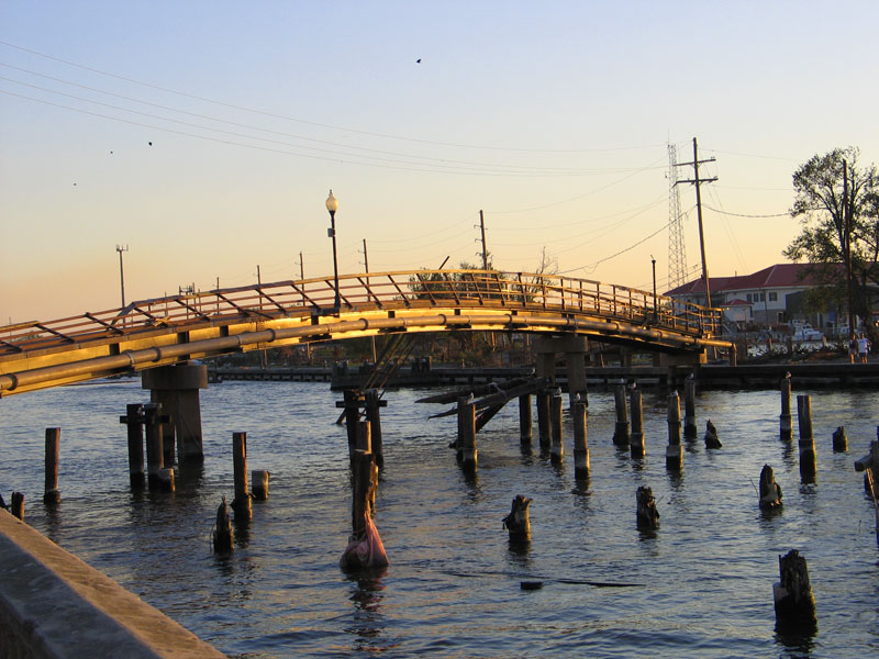 17th Street Canal Bridge at Sunset