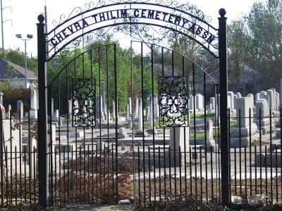 Chevra Thilim Cemetery on Canal Street