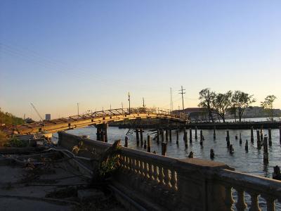 Bridge Over 17th Street Canal at Lake Pontchartrain