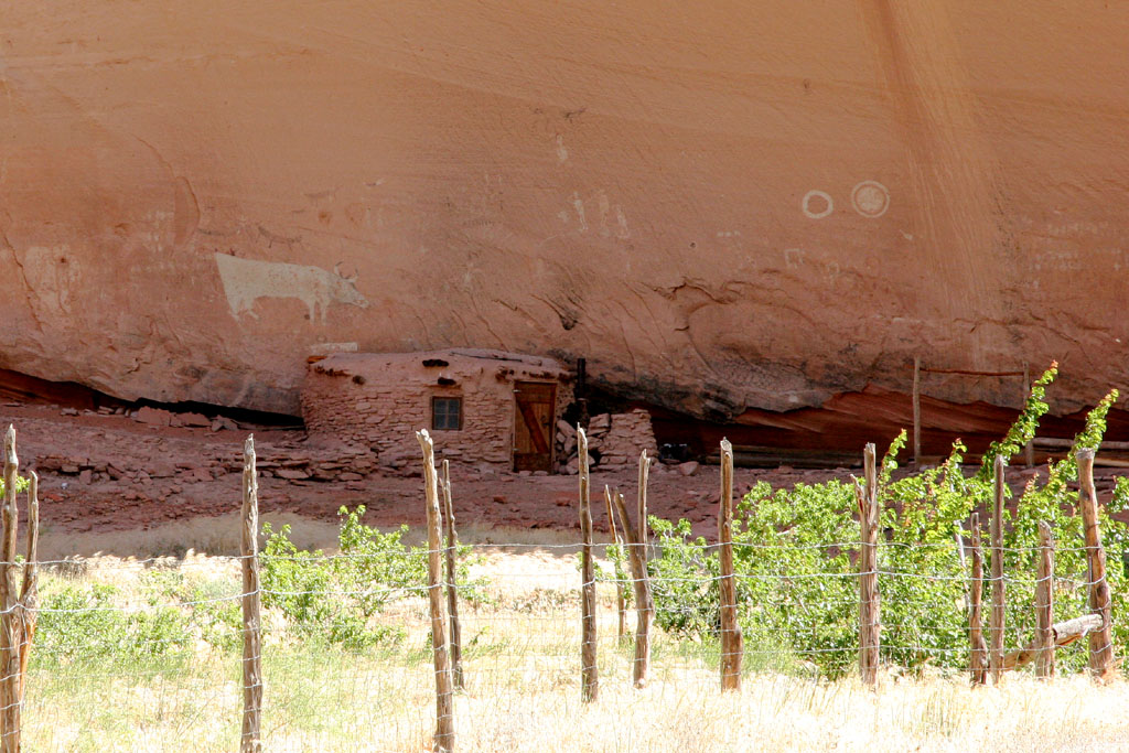 Standing Cow Ruin (Note the Cow Rock Art)