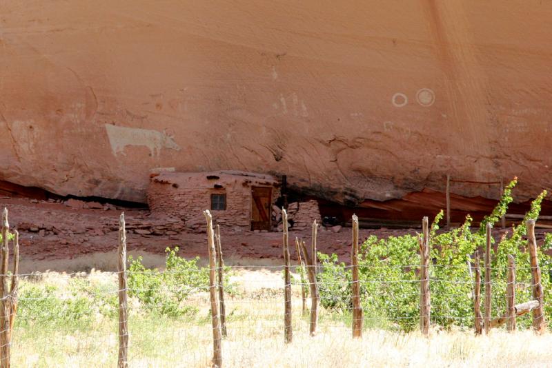 Standing Cow Ruin (Note the Cow Rock Art)
