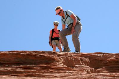 Linda Dropping Down, Ye'i Trail