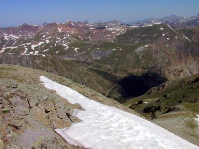 View of Gunnison River & Cinnamon Pass, From Near Summit of Handies......See James?