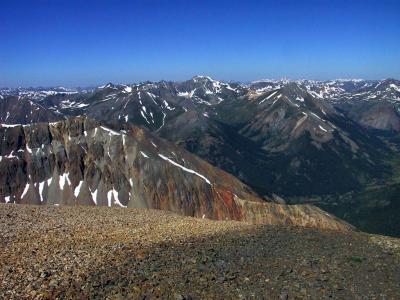 Summit View From Redcloud (14,034')