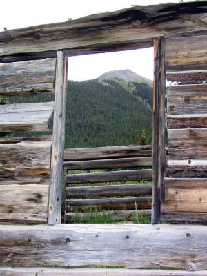 Awesome Window Views, Old Stage Coach Stop at Silver Creek/Grizzly Gulch Trailhead
