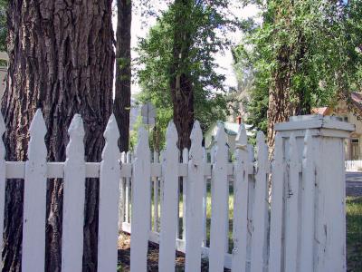 Old Fence From 1800's That Kept the Burros at Bay, During the Winter Months While the Mines Were Closed....See the Chew Marks