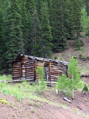 Early Miner Elwood Neffs Cabin, Creede CO