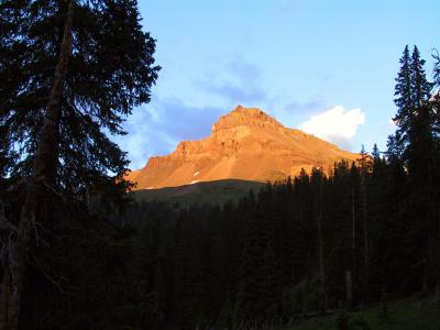 Uncompahgre in Late Afternoon Glow