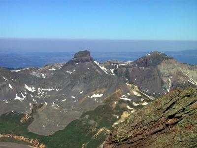 Courthouse Mountain, From Summit of Uncompahgre