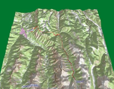 Little Cimarron/Alpine Trails, Friday With Full Packs