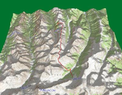 Little Cimarron Trail, Thursday With Full Pack