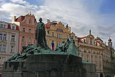 Prague - Jean Hus Monument