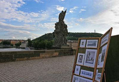 Prague - Charles Bridge Paintings