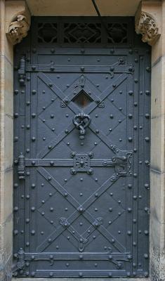 Prague - St Vitus Metal Door