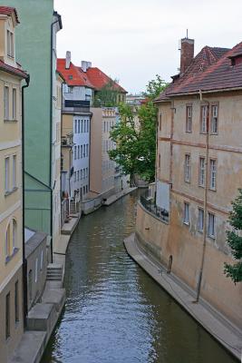 Prague - Canal near Charles Bridge