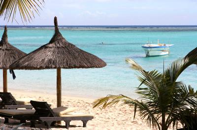 Mauritius - Beach View, near the Morne Brabant