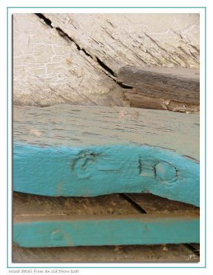 Wood Detail from an old Dhow - September 20th