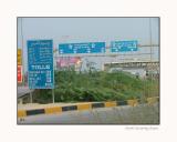 Saudi Causeway Signs
