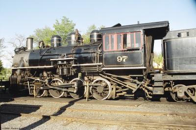 Connecticut Valley Railroad Steam Engine #97