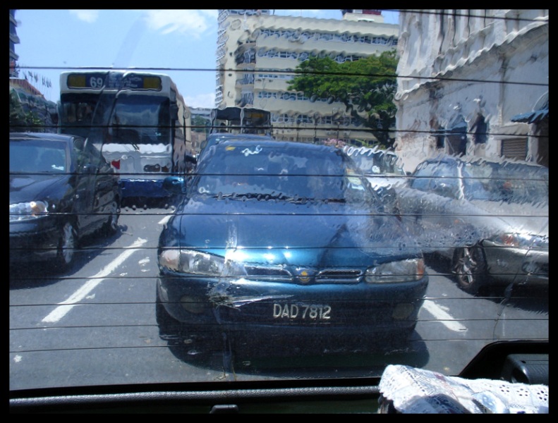At a back of a car by Tabrizi
