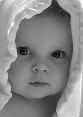 Baby Portrait by Cynthiana Kenison