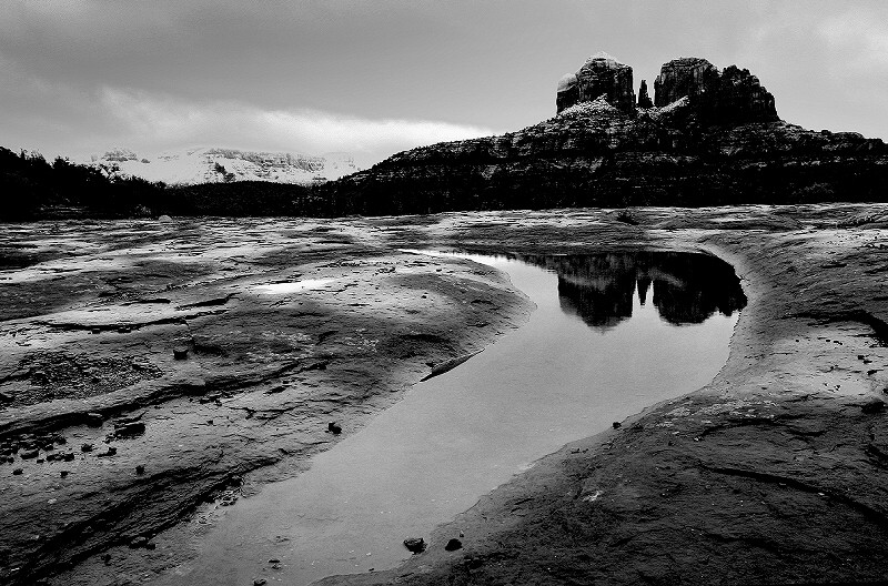 Bleak Winter Morning, Sedona