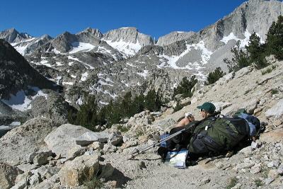 Rest Stop - 1000' above Ruby Lake