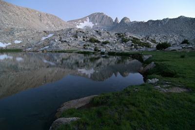 Dusk over Trail Lake