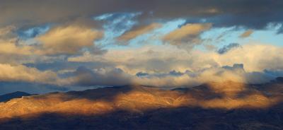 Evening Clouds over Death Valley