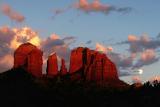 Moonrise over Cathedral Rocks