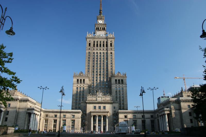 Palace of Culture and Science - Stalins gift to Poland in 1955...