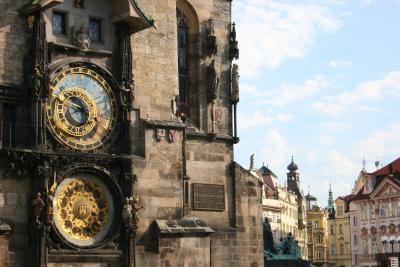 The Astronomical Clock on the Old Town Hall Tower