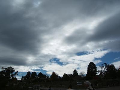 The sky over Katoomba.