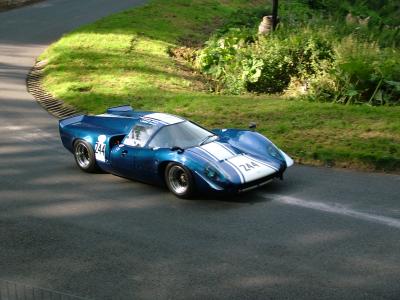 All types of cars appear  at Shelsley from A35s to American heavyweights