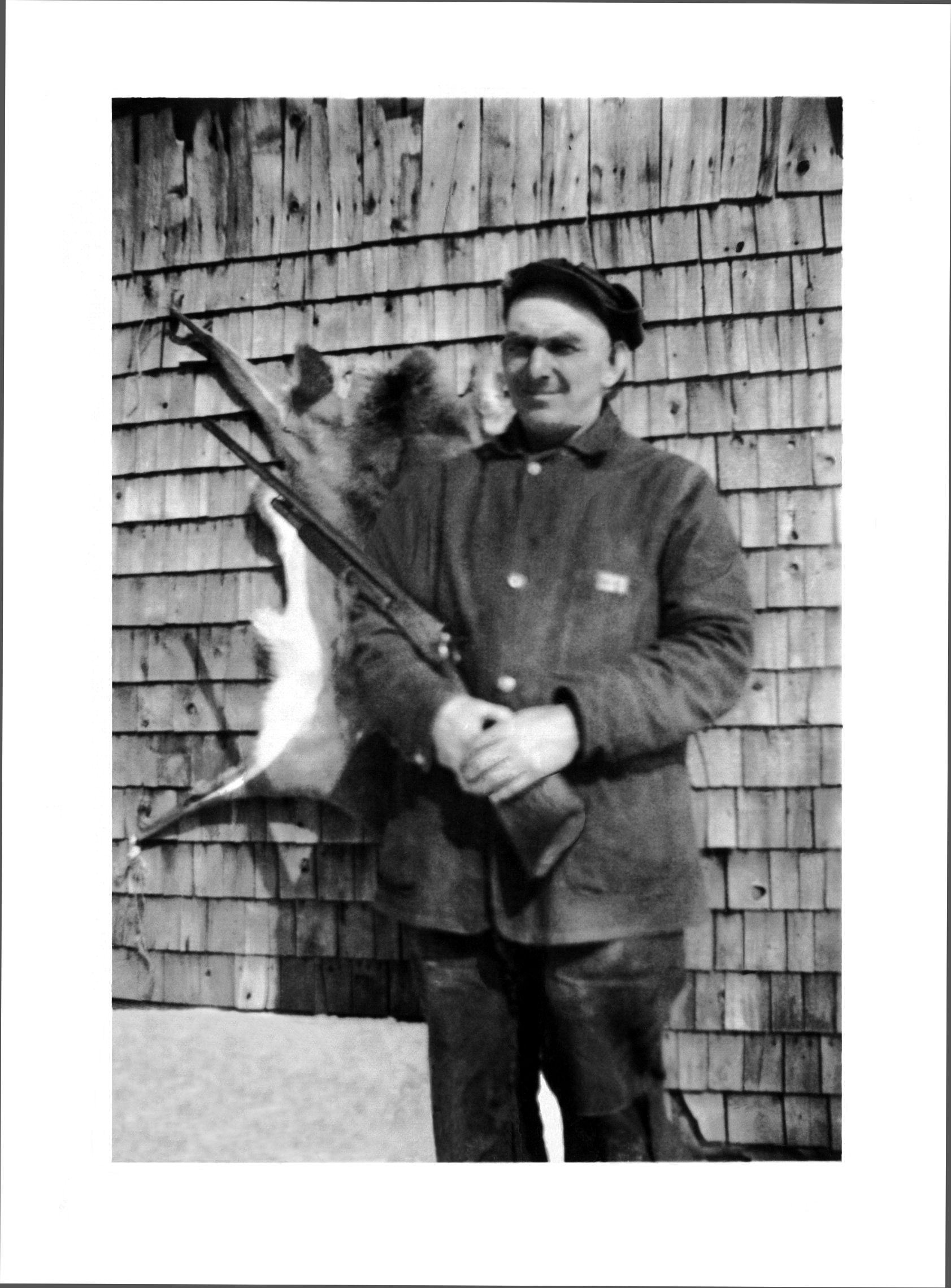 Uncle Alvie with Marlin model 24 Shotgun