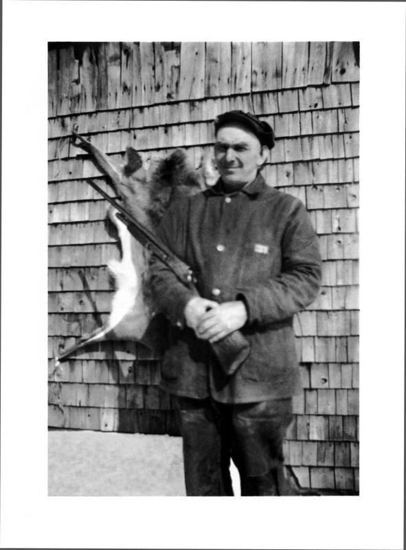 Uncle Alvie with Marlin model 24 Shotgun