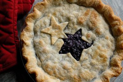 I can also make blueberry pie