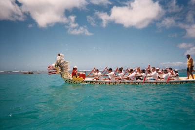 Dragon Boat Race Practice 2004