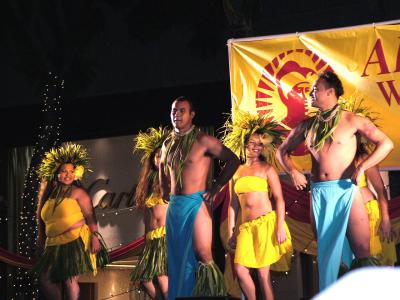 Showy Tahitian Dancers