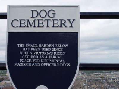 Dog Cemetary at Edinburgh Castle