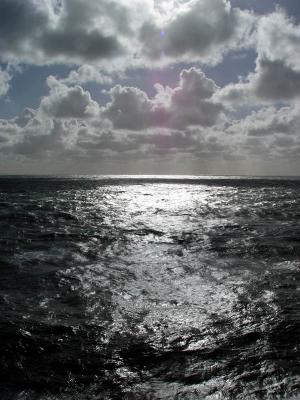 the next day, morning on the North Sea