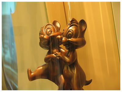 Chip & Dale are in the Disneyland Resort