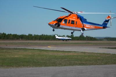 Sikorsky S-76 in Sudbury