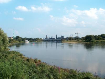 Elbe River and Dresden