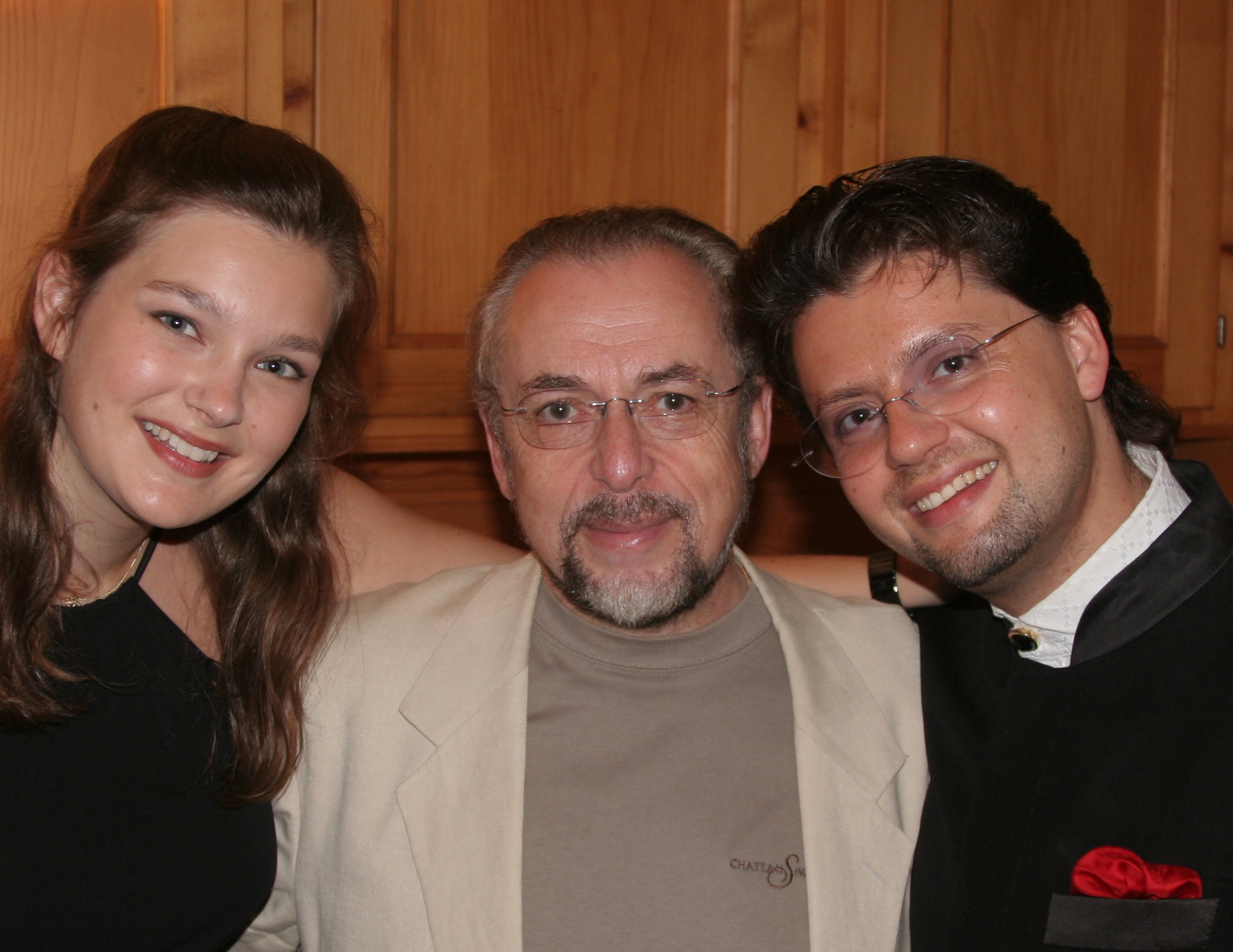 With Janine Jansen and Julian Rachlin