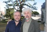With old schoolmate Alexandre Satz