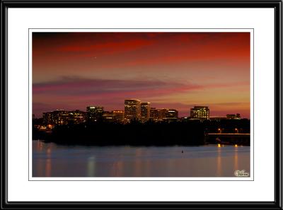 Sunset near Rosslyn, VA