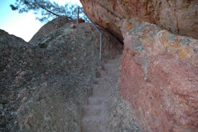 Stairs craved out many years ago