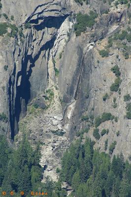 Lower Yosemite Fall - detail
