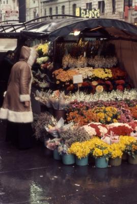 Flower stall on Union Square